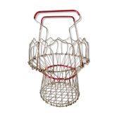 50s steel yarn salad pannier