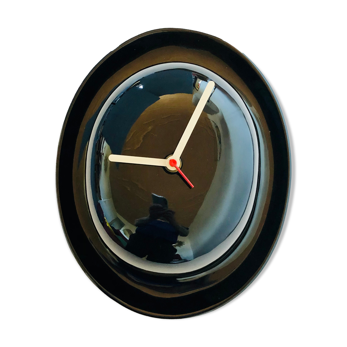 Chaplin hat wall clock