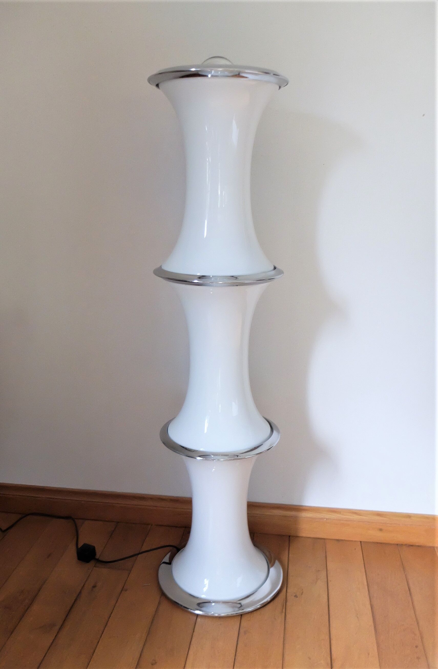 Enrico Tronconi, floor lamp model Bamboo 1970