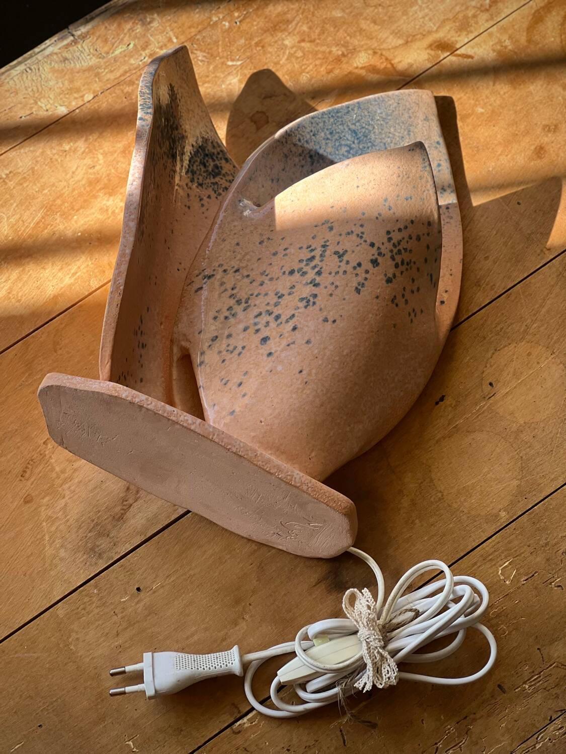 Modern/contemporary handmade ceramic lamp