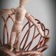 Rattan plant holder
