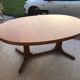 Table à manger ovale Baumann extensible
