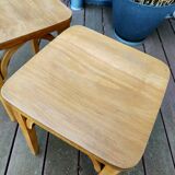Pair of Luterma beech stools