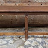 Ancien banc en teck birman
