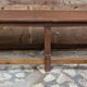 Old Burmese teak bench
