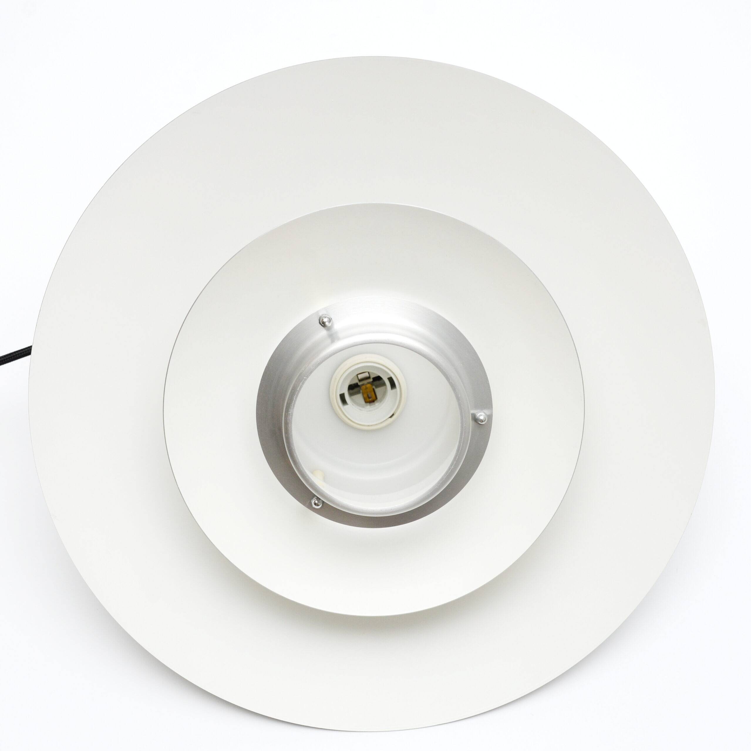 Silver Jeka lamp, Denmark 1970s