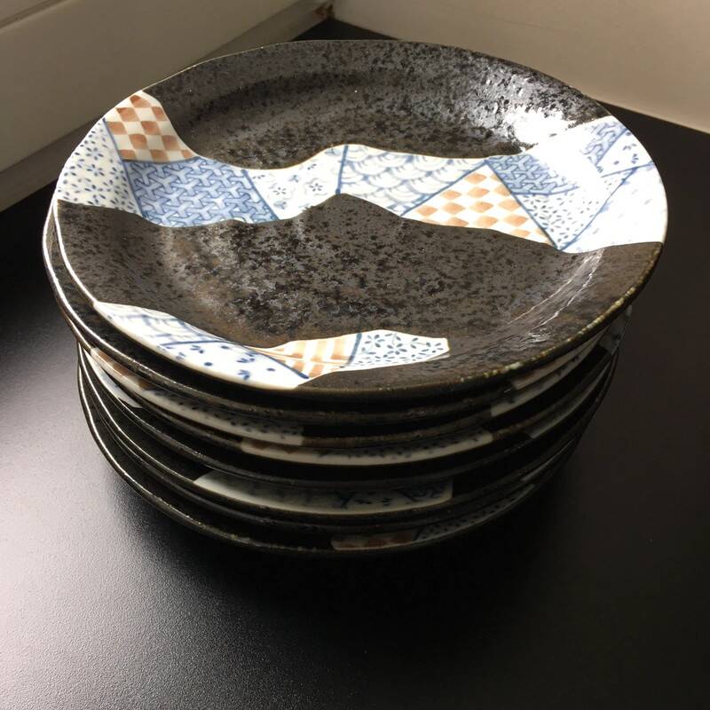 Plates 19 cm Japanese stoneware Art Institute Chicago