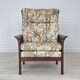1970s, Swedish highback armchair by Arne Norell.
