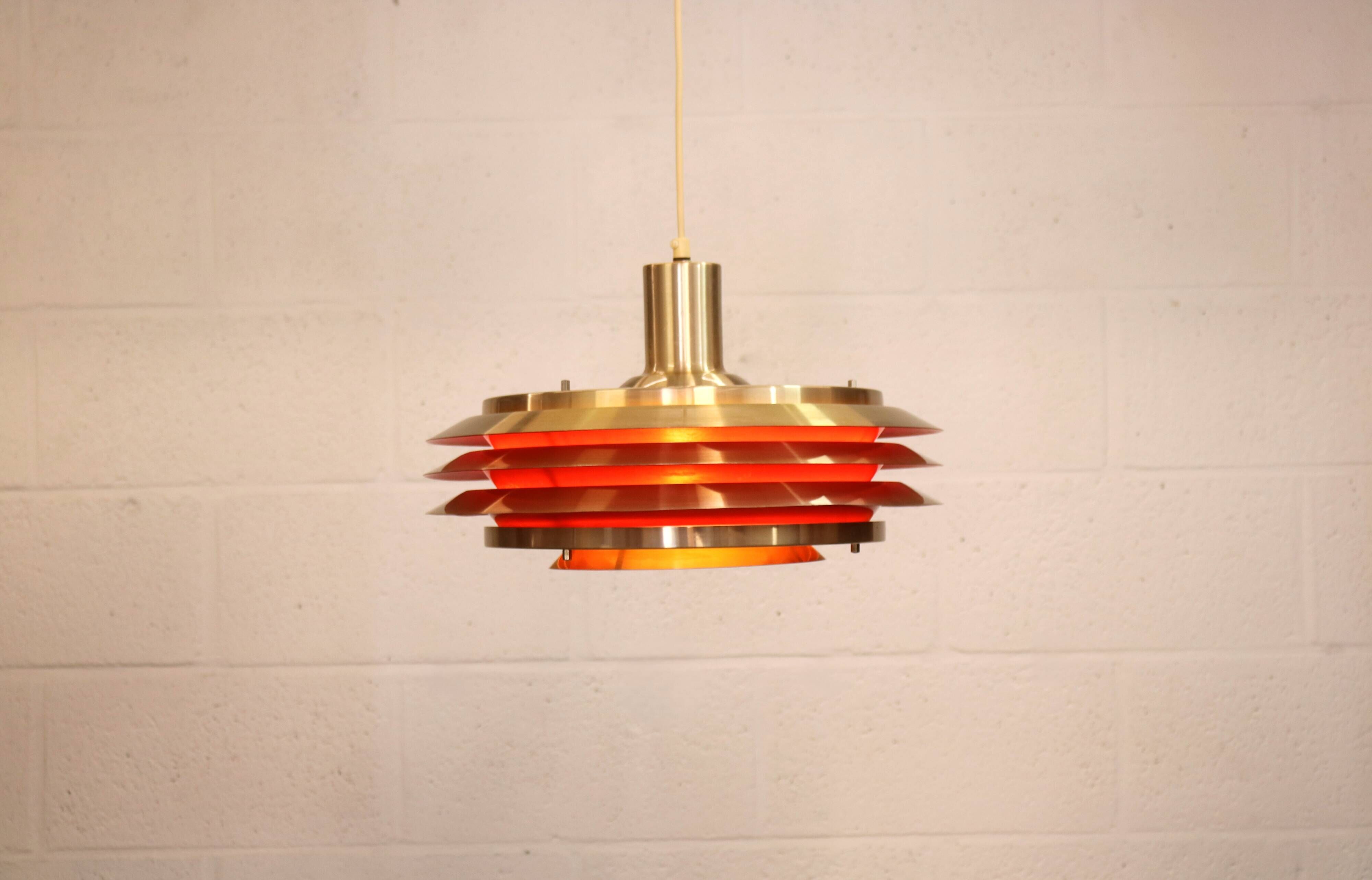 Very rare old Danish design lamp by Teknika model 400  - 60's