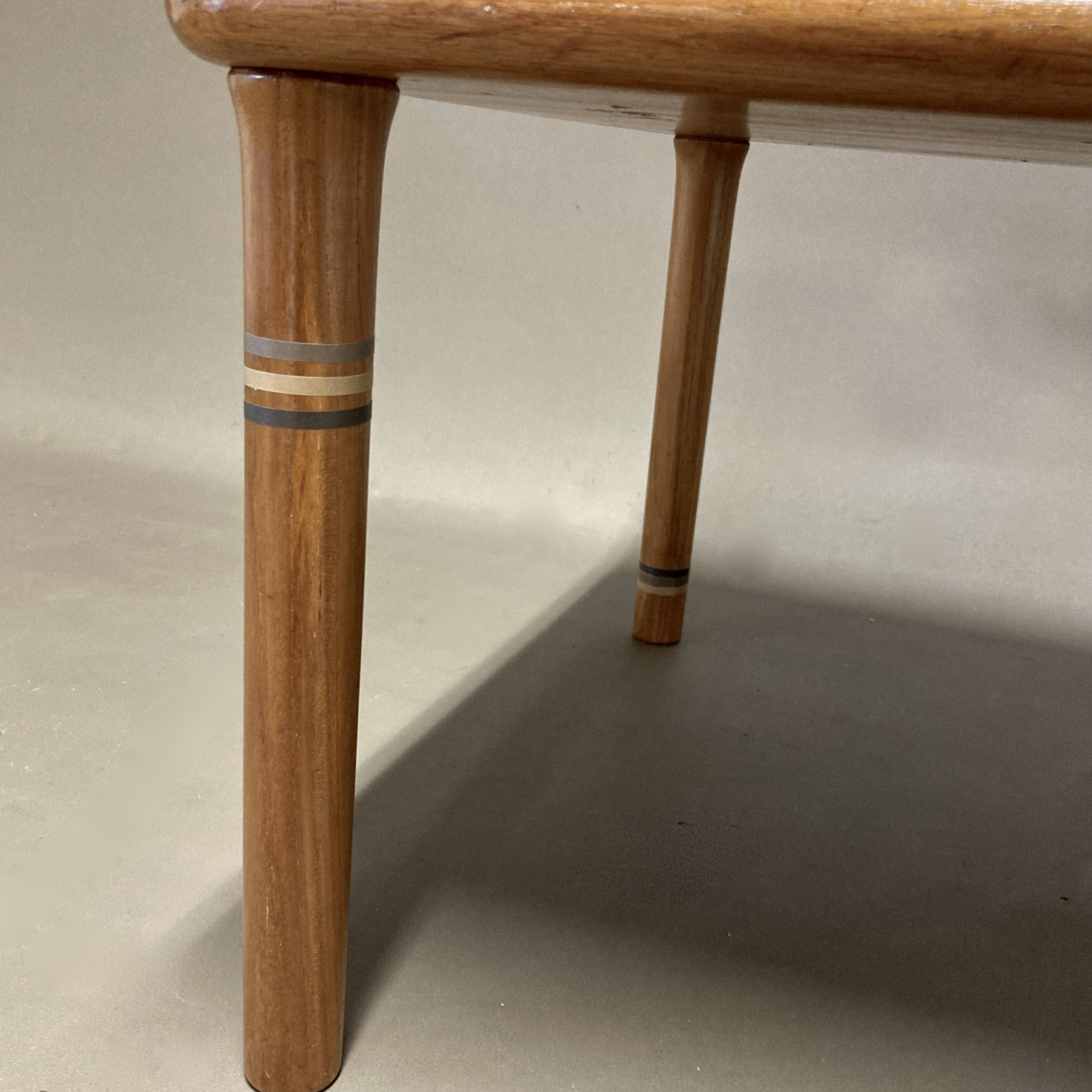 Scandinavian coffee table stamped design 1950.