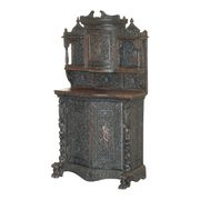 Buffet antique sculpté main style temple birman vers 1860