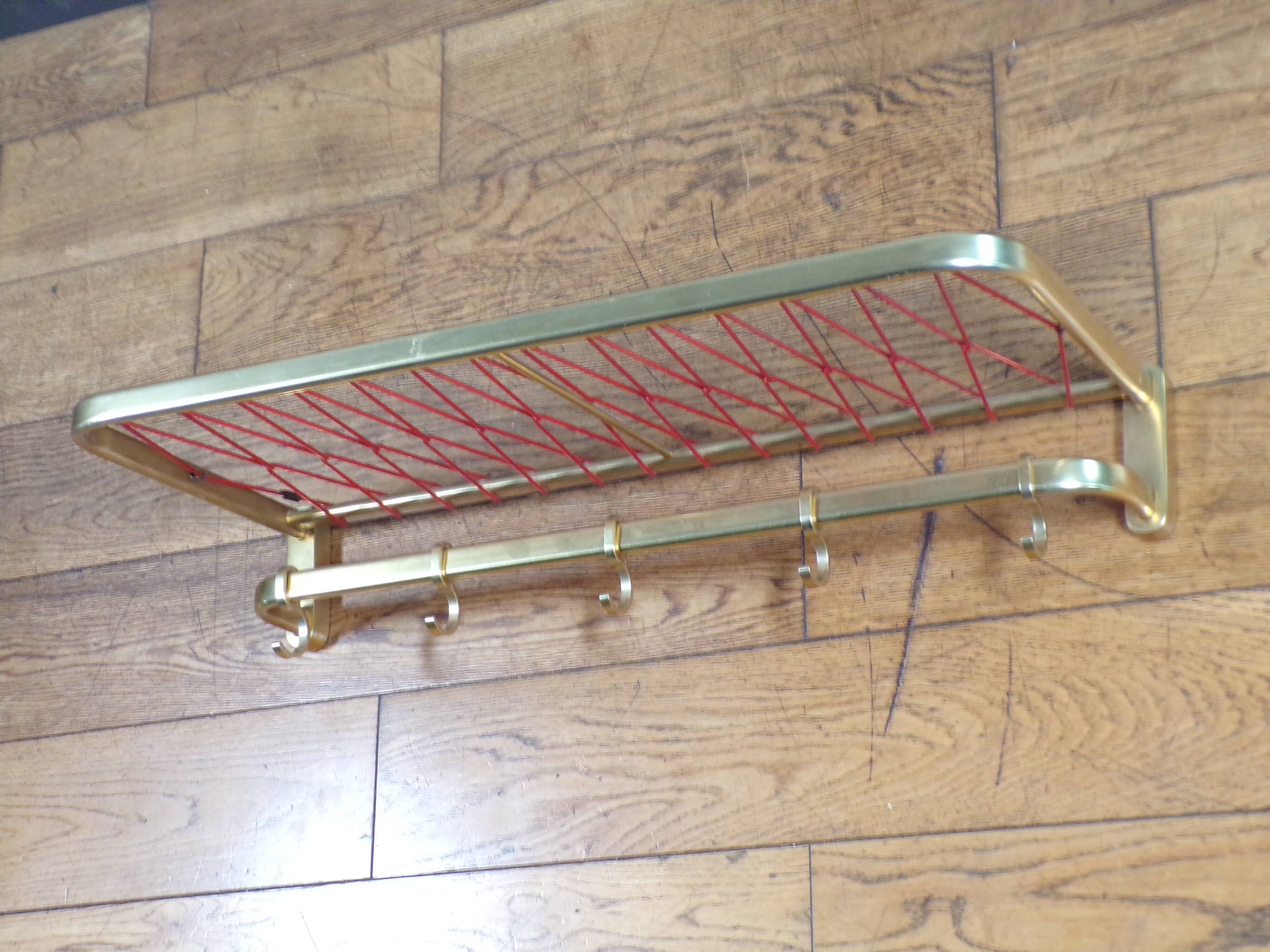 Train luggage rack style coat rack l=60cm