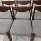 Suite of 6 vintage scandinavian chairs 1960s