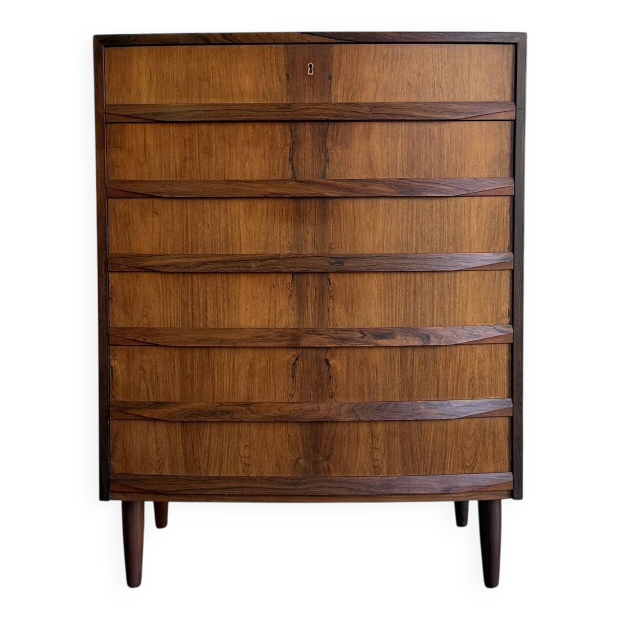 Vintage chest of drawers rosewood 