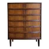 Vintage chest of drawers rosewood 