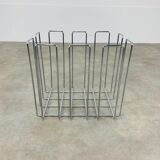 Magazine holder Willi Glaeser chrome 70s