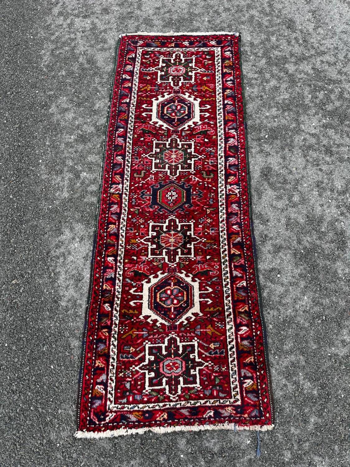 Heriz hallway rug