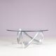 Table basse Snake des années 1970 par Ronald Schmitt Allemagne
