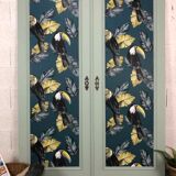 Pair of antique cabinet doors