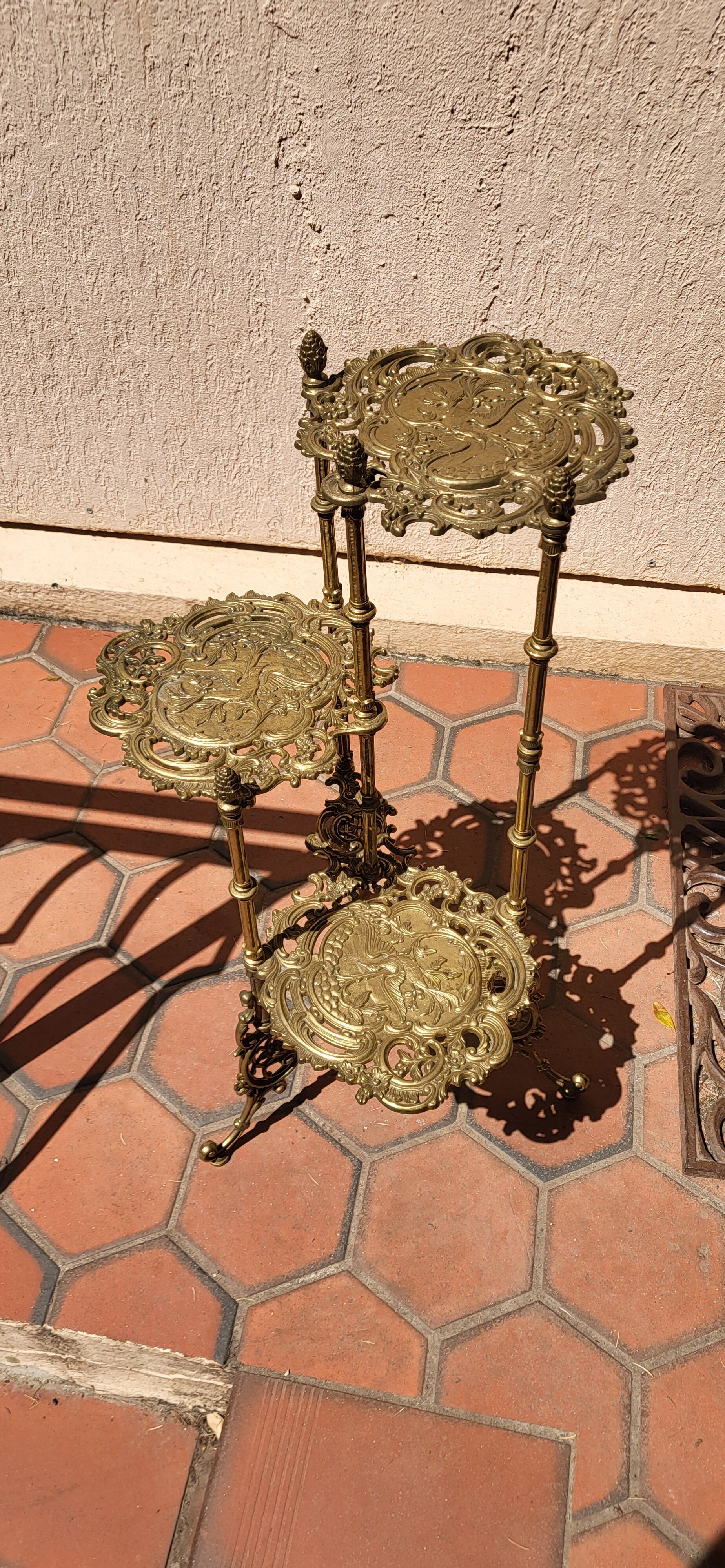 Victorian style plant stand