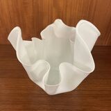 Vase Mouchoir, modèle "Fazzoletto", de Fluvio Bianconi pour Venini