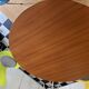 Extendable teak table