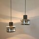 Pair of Midcentury Pendants in style of Jo Hammerborg, Denmark, 1970s