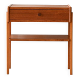 Table de chevet scandinave en teck, années 1950-60