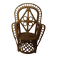 rattan doll chair