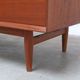 Commode indépendante en teck par Arne Vodder pour Sibast, années 1960.