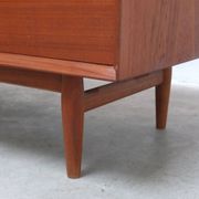 Freestanding chest of drawers in teak by Arne Vodder for Sibast, 1960s