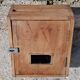 Old teak letter box