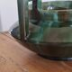 Vase en faïence émaillé vert