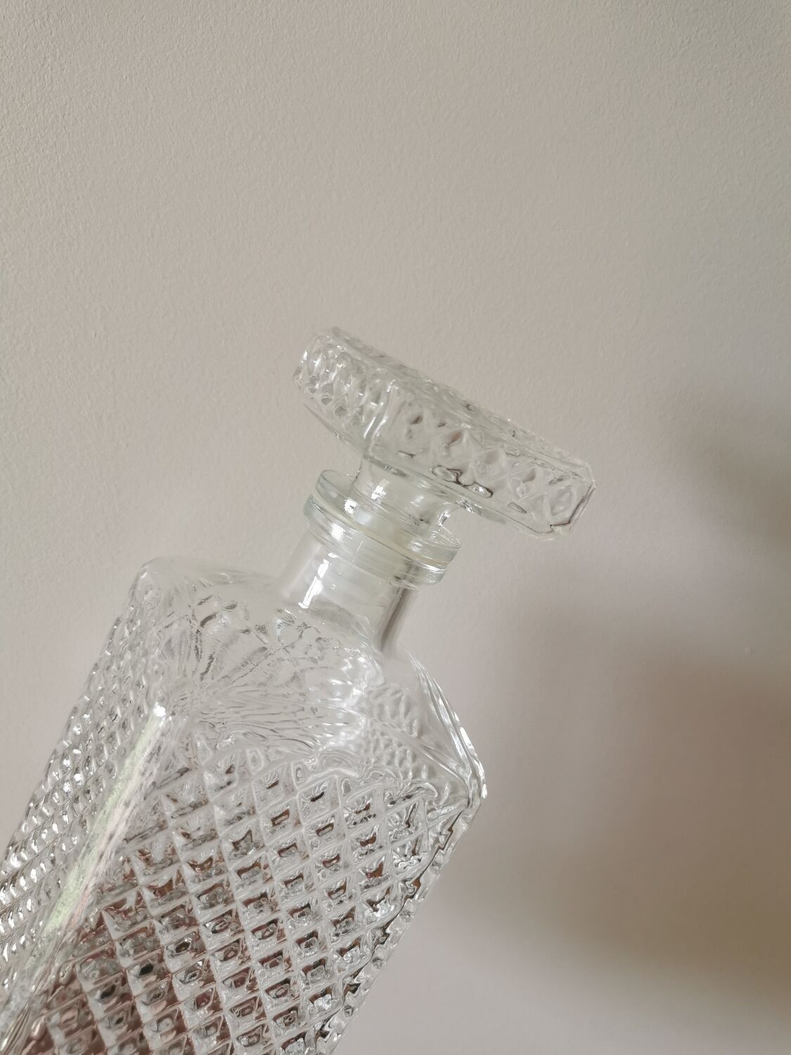 Vintage whisky decanter