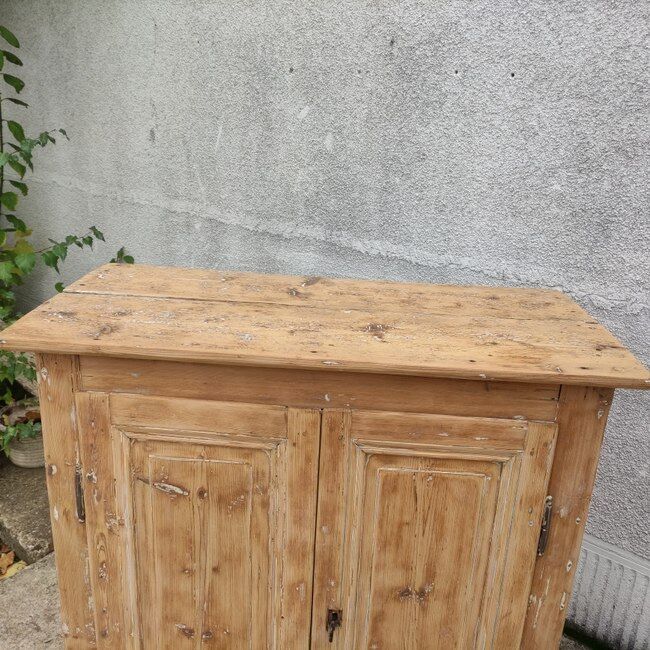 Natural wood buffet