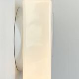 Pair of vintage Lita opaline wall lights, France 1970s