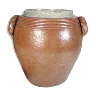 3 litre terracotta candied pot, vintage