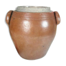 3 litre terracotta candied pot, vintage