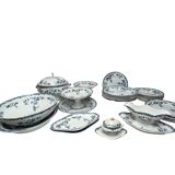 26-piece service Terre de fer Saint Amand Modern Style circa 1920