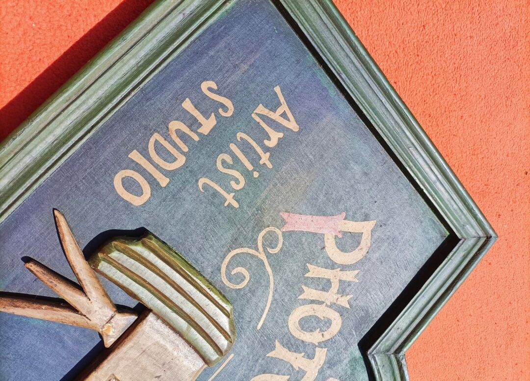 Wooden wall decoration - Vintage -