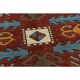 1970s Vintage Turkish Oushak Handmade Wool Cotton Beige Area Rug 158x326