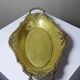 Large empty pocket bowl, antique rockwork, gilded metal, Louis XV style.