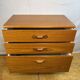Mid-Century Retro Vintage Teak Chest of Drawers by Austinsuite 1960  Compac