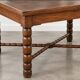 Dining table with extensions Charles Dudouyt 1940