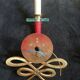 Appliques bronze et verre jules leleu art deco