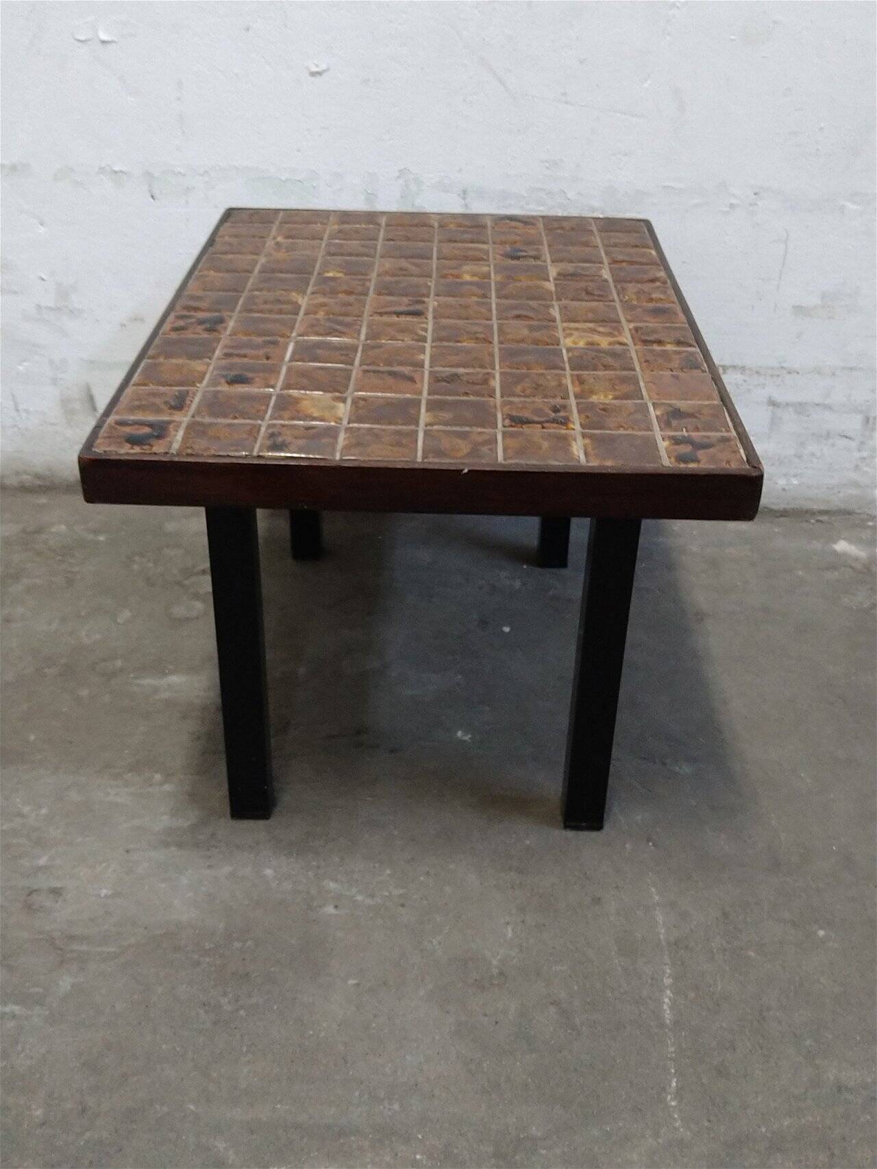 Vintage tile table