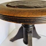 Antique 1920 Art Nouveau piano stool
