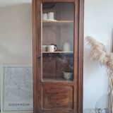 Glass-fronted Parisian wardrobe