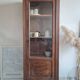 Glass-fronted Parisian wardrobe