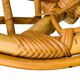 Vintage 1960 rattan basket 90x190